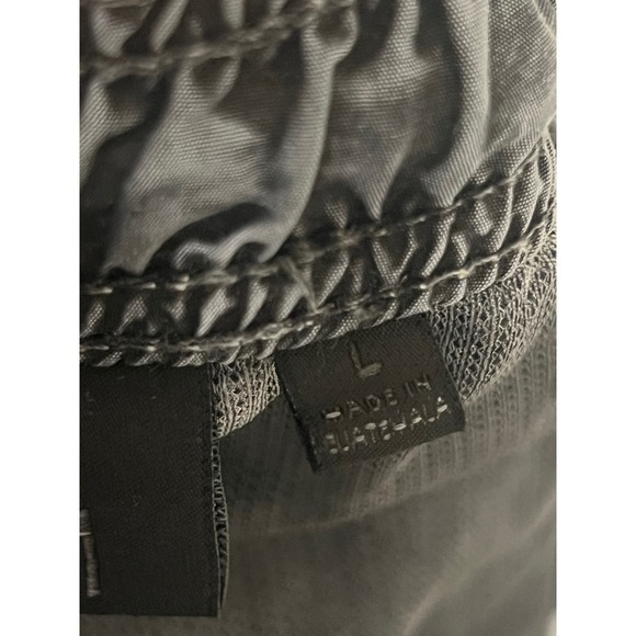 Stussy Gray Washed Nylon Drawstring Cargo Shorts Men's Size Large.     Dd - Picture 8 of 8